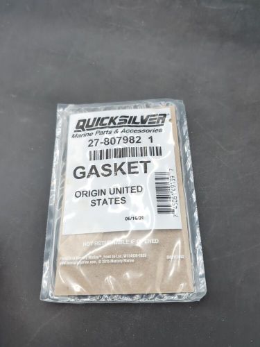 Mercury Marine Quicksilver MerCruiser 27-8079821 intake gasket OEM, US $12.00, image 2