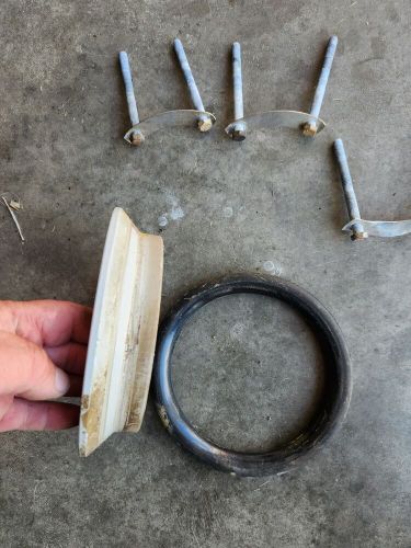 Volvo penta 280 290 DUO PROP transom ring 873048 806623 W/RUBBER SEAL & BOLTS, US $39.99, image 3