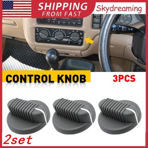 6PC Car Interior Control Climate Knob AC Fan Heater For 98-05 GMC Jimmy Sonoma, US $37.19, image 12