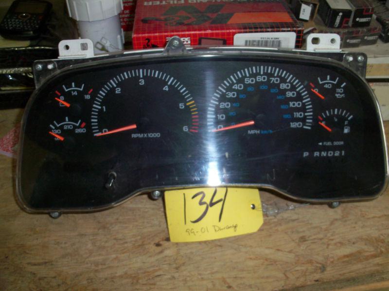 Purchase 2000 Dodge Durango Gauge Instrument Cluster Speedometer in