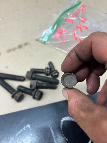 1986 87 89 90 91 92 FORD F150 F250 MANUAL TRANSMISSION ENGINE BELL BOLTS M5OD OE, US $49.99, image 5