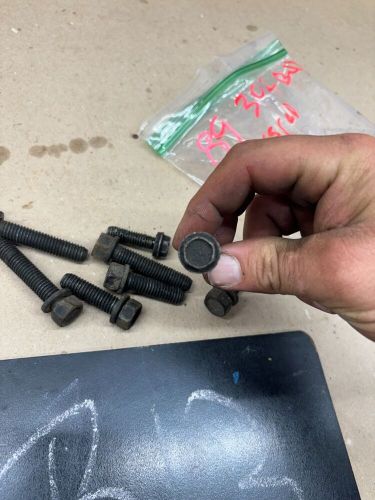 1986 87 89 90 91 92 FORD F150 F250 MANUAL TRANSMISSION ENGINE BELL BOLTS M5OD OE, US $49.99, image 6