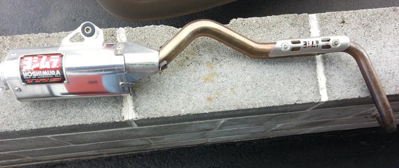 Honda crf 70f yoshimura full exhaust