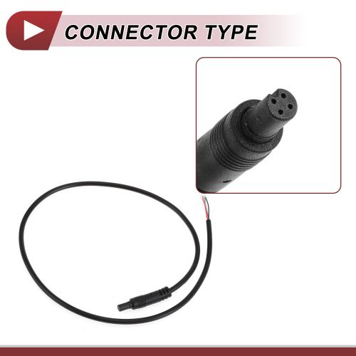 Reverse Rear View Parking Camera Video Cable 1.64ft 4Pin Female Black 2 Pcs, US $8.49, image 4