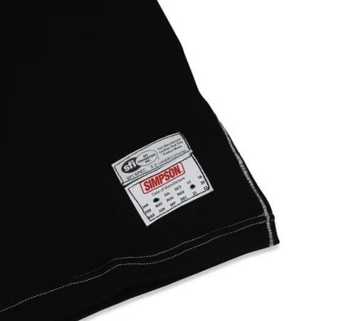 Simpson Racing Black Small Compression Fit S/S Top -20125SK, US $57.48, image 2