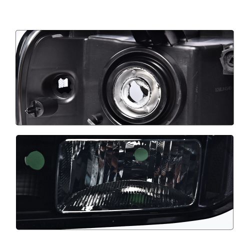 Fit For 2007-2014 GMC Sierra 1500 2500 3500 Clear Corner Smoke Lens Headlights, US $49.97, image 5