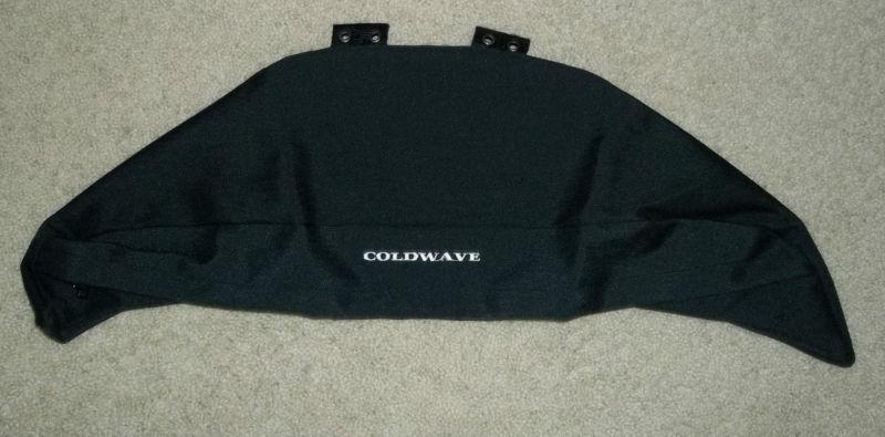 Coldwave snowmobile windshield bag for ski-doo black