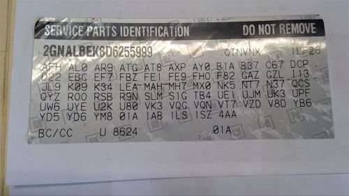 Speedometer mph without lane departure warning fits 13-17 equinox 1425815