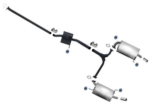 For Acura TL 99-03 3.2L Middle Resonator Rear Left & Right Mufflers With Gaskets, US $619.00, image 6