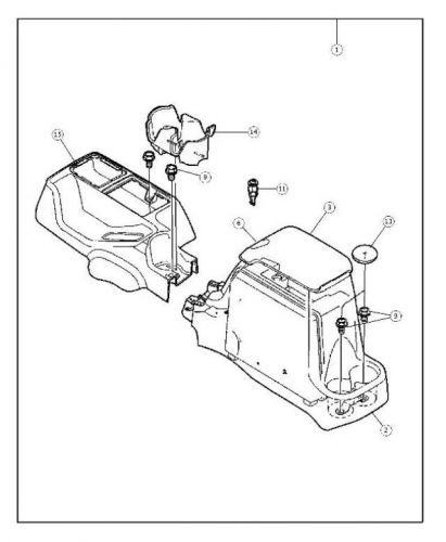 Genuine mopar speaker plate 55315043ac