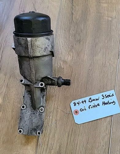 Bmw 318 oil filter housing 1984-1999 4cyl  m44 m42  e30 e36 318i z3 1.9l oem