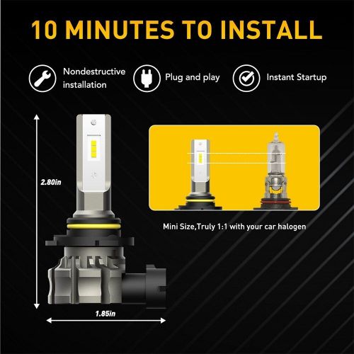 H10 9145 9140 DRL ED Fog Light Bulb for Toyota Tacoma 2005-2011 Tundra 2007-2013, US $26.99, image 9