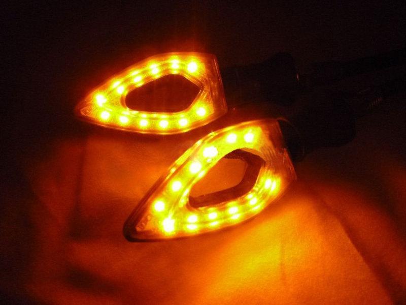 Motorcycle euro led turn signal for suzuki ts dr drz dr350 650 dl drz400 gsxr sv