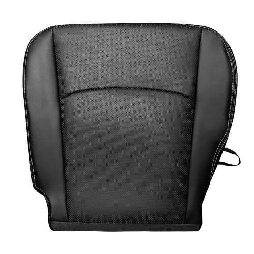 Black Driver Side Bottom Leather Seat Cover For Dodge Ram Laramie 2500 2013-2018, US $85.21, image 2