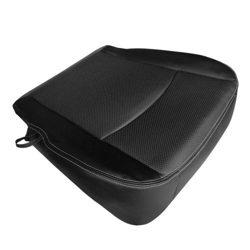 Black Driver Side Bottom Leather Seat Cover For Dodge Ram Laramie 2500 2013-2018, US $85.21, image 5