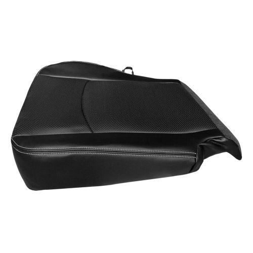 Black Driver Side Bottom Leather Seat Cover For Dodge Ram Laramie 2500 2013-2018, US $85.21, image 6