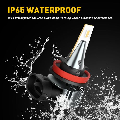 AUXITO H11 H8 LED Driving FOG Bulbs Light Kit Golden Headlamp Yellow, US $21.99, image 3