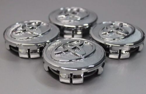 (4) NEW TOYOTA WHEEL RIM CENTER HUB CAPS CHROME LOGO 57MM PRIUS COROLLA YARIS, US $10.00, image 6