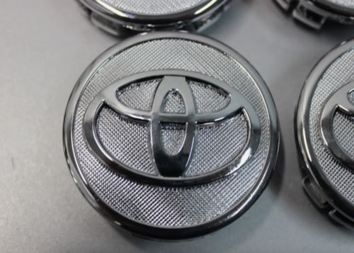 (4) NEW TOYOTA WHEEL RIM CENTER HUB CAPS CHROME LOGO 57MM PRIUS COROLLA YARIS, US $10.00, image 7