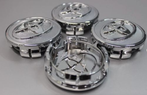 (4) NEW TOYOTA WHEEL RIM CENTER HUB CAPS CHROME LOGO 57MM PRIUS COROLLA YARIS, US $10.00, image 10