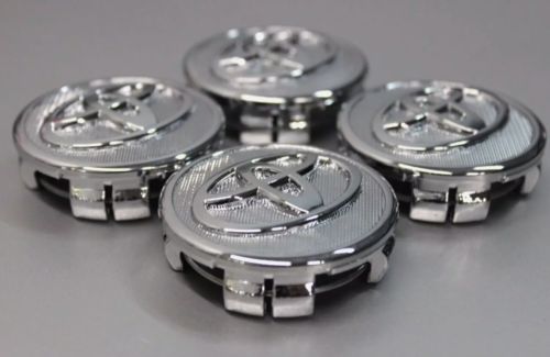 (4) NEW TOYOTA WHEEL RIM CENTER HUB CAPS CHROME LOGO 57MM PRIUS COROLLA YARIS, US $10.00, image 12