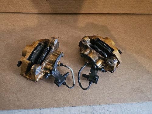 2003-2008 Nissan 350Z Infiniti G35 GOLD Brembo Brake Caliper Set Of 4 OEM, US $845.00, image 2