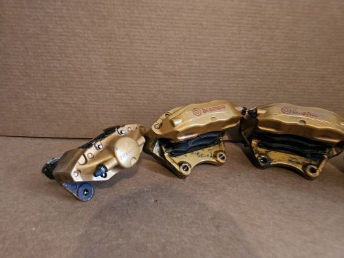 2003-2008 Nissan 350Z Infiniti G35 GOLD Brembo Brake Caliper Set Of 4 OEM, US $845.00, image 3