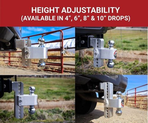 Weigh Safe Trailer Hitch Ball Mount CTB4-2.5 180 Degree, US $405.15, image 6