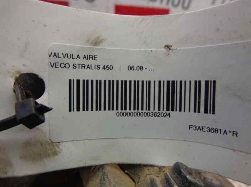 ADDITIONAL AIR VALVE FOR IVECO STRALIS 450 362024 362024-, US $, image 4