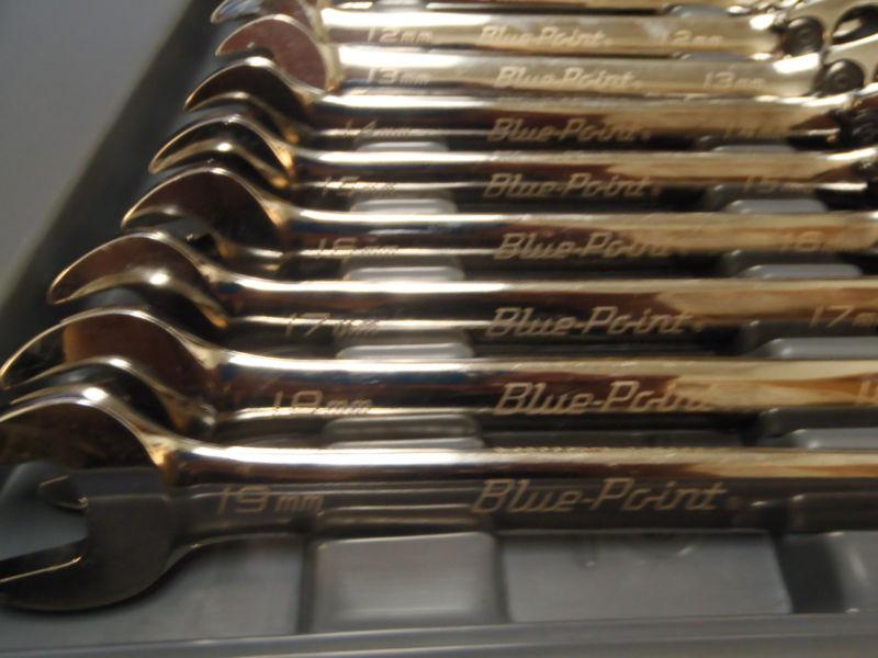 Purchase Blue Point Ratcheting Wrench Set Metric 8mm19mm BOERM712 mm
