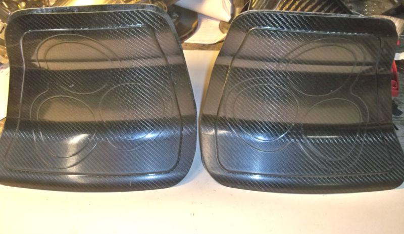 Rcr cot dual nose ducts & matching nose flanges nice nascar arca