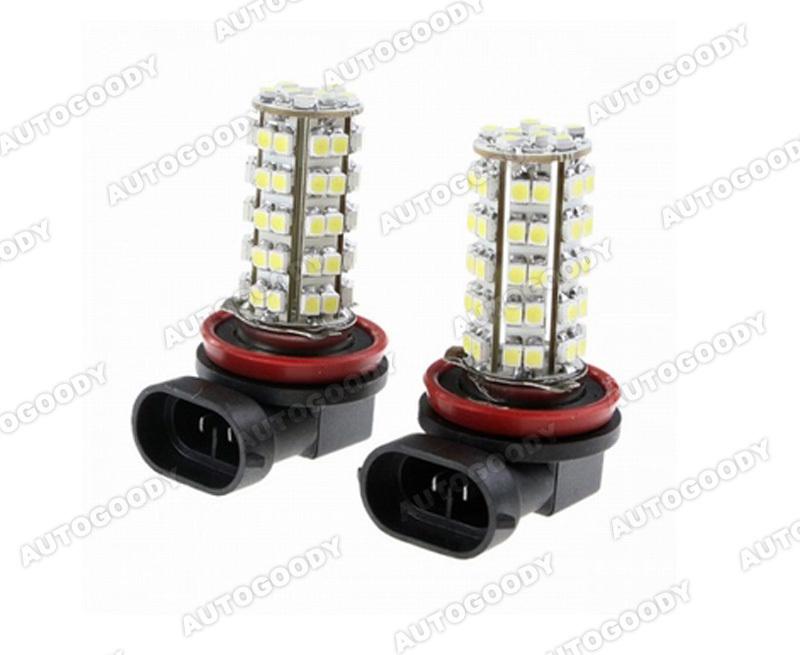 H11 LED Bulbs WHITE 68 SMD DRL Fog Light Headlight, US $25.99, image 2