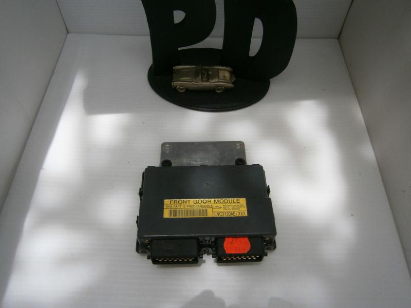 1998-2003 jaguar xj8 xk8 vdp xjr front door module p/nlnc2120ae/xxx oem/warranty