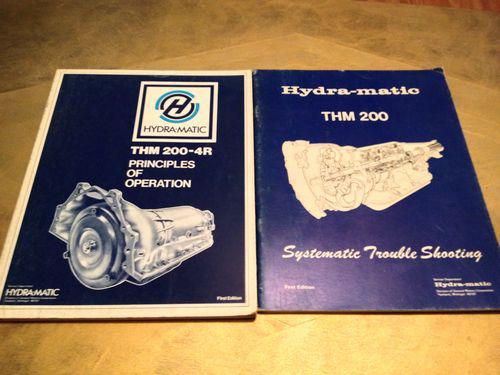 Hydra-matic thm 200 first edition book combo