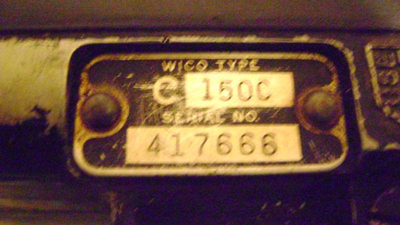 VINTAGE MAGNETO WICO 150C WORKING , US $75.00, image 6