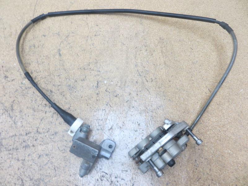 2006 06 kx250f kx 250f kxf250 kxf 250 front brake assembly master caliper & line