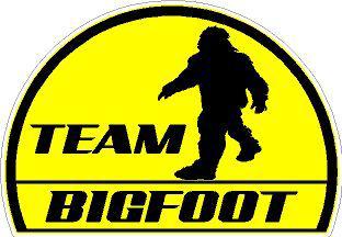 Team bigfoot decal   / sticker  *** new ***   squatch