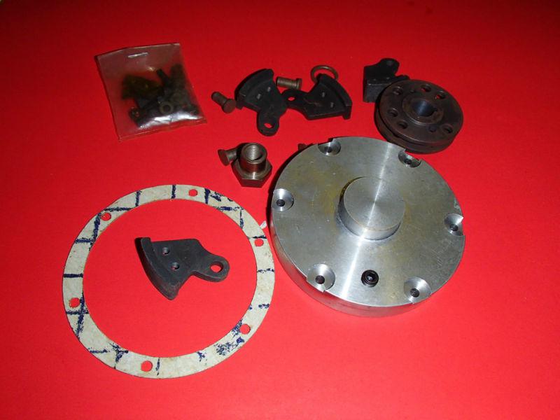 M9 vintage racing go kart nos burco mcculloch clutch hub shoes cover nut gasket 