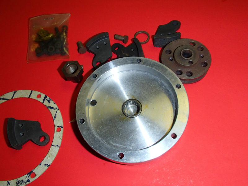 m9 vintage racing go kart NOS burco mcculloch clutch hub shoes cover nut gasket , US $99.99, image 4