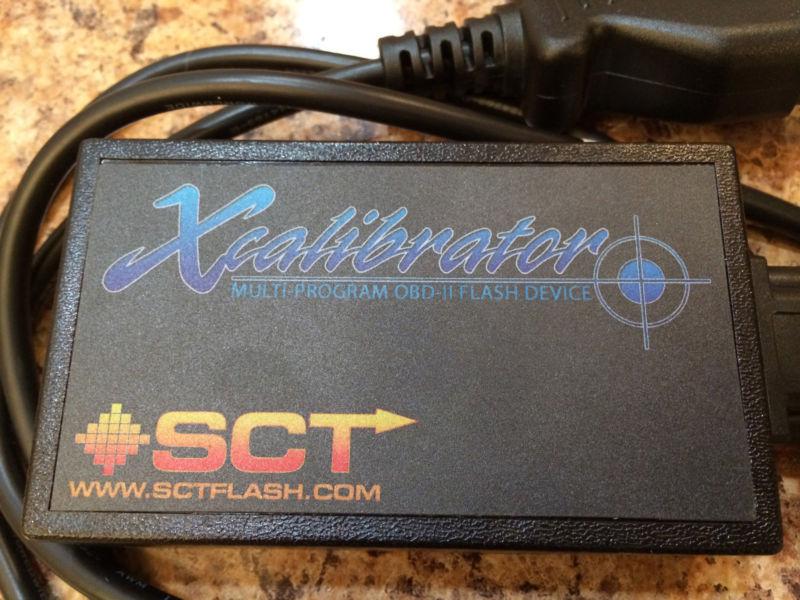 Sct xcalibrator 1 ford xcal1~flash device~multi-program obd flash device~used