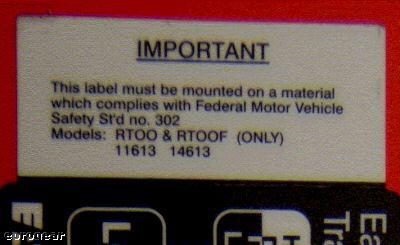 Fuller transmission 13 Speed shift pattern RTOO RTOOF, US $21.99, image 2