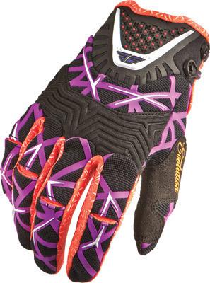 Fly racing evolution gloves - 2011 - large/vivid purple 364-11810