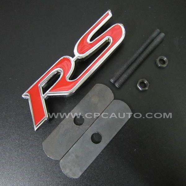 Car Front Grill Fender Hood Chorme Badge Emblem Metal RS for FORD Focus RED, US $7.99, image 2