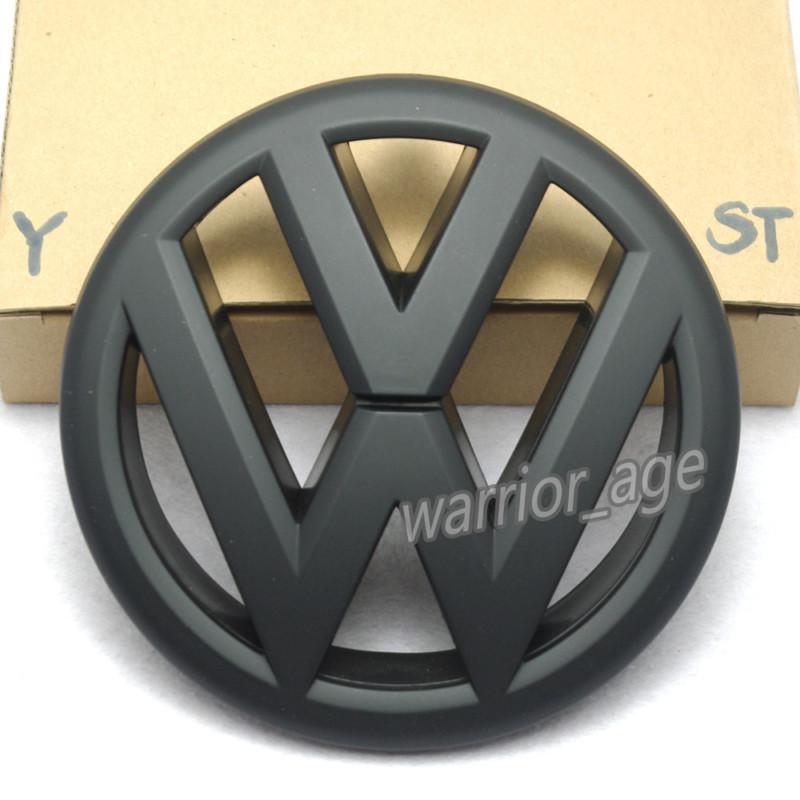 Front grille emblem badge logo for vw jetta mk6 2011-2013 matte black