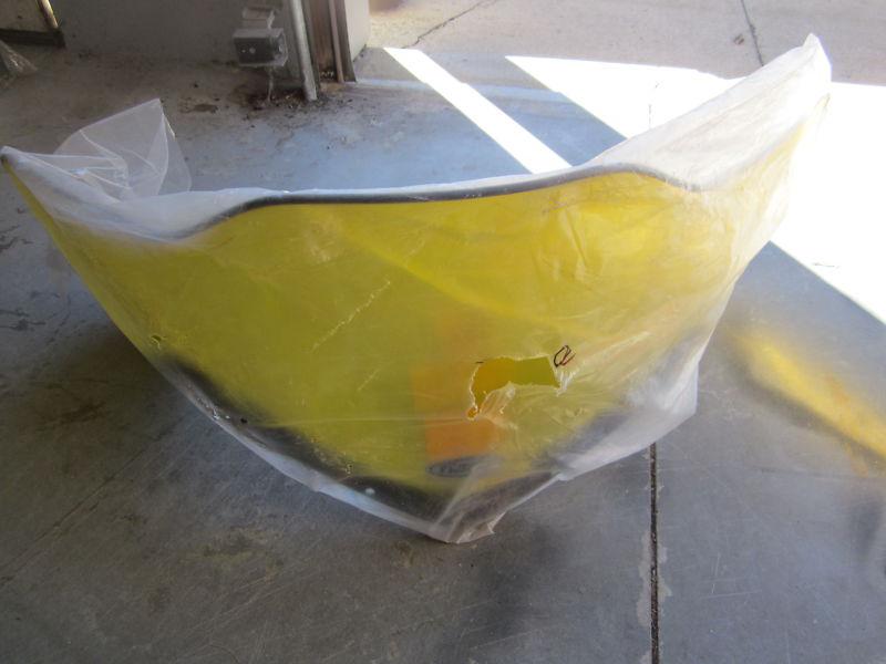 Arctic cat yellow flare firecat windshield new