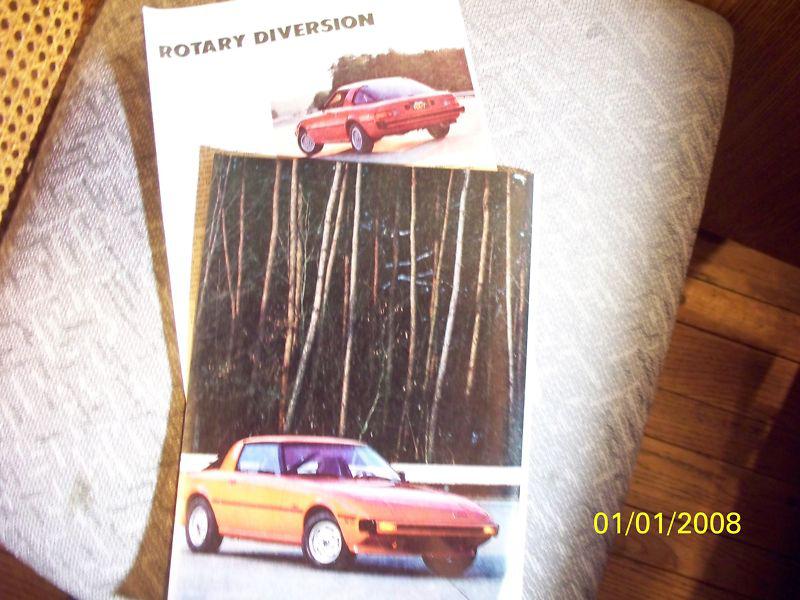 Mazda rx-7 in rare, orig. 2 pg. 1978 article! great gift for the mazda fan!