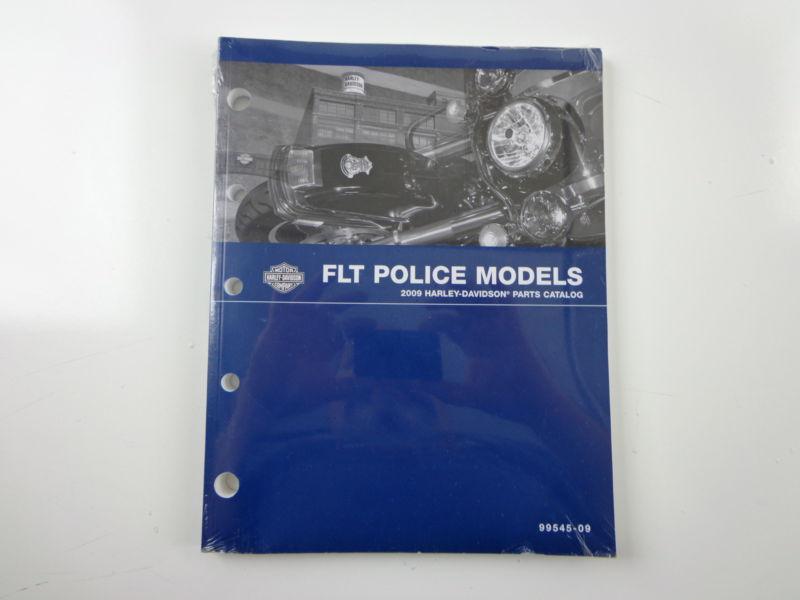 Harley davidson 2009 flt police models parts catalog 99545-09