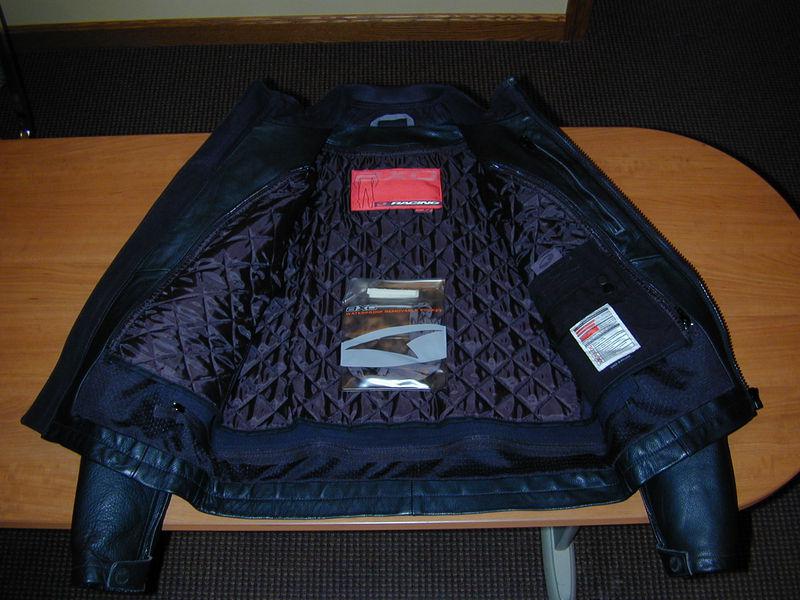 AXO RACING Womens Medium Black Leather Motorcycle Jacket EXCEPTIONAL, US $75.00, image 7