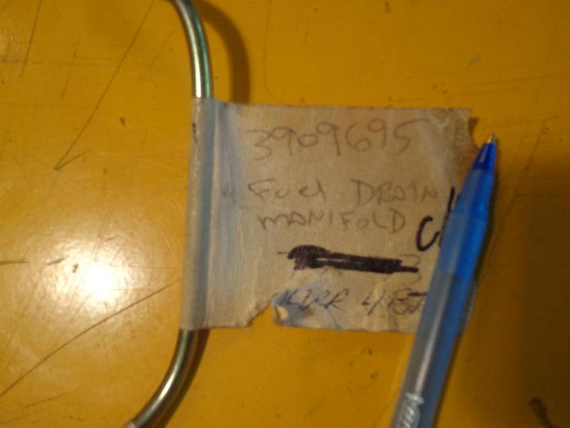 4BT CUMMINS FUEL RETURN TUBE, US $40.00, image 3