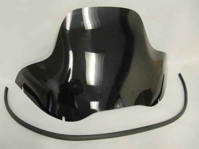 Rubber trim strip for harley davidson road glide fltr windshield